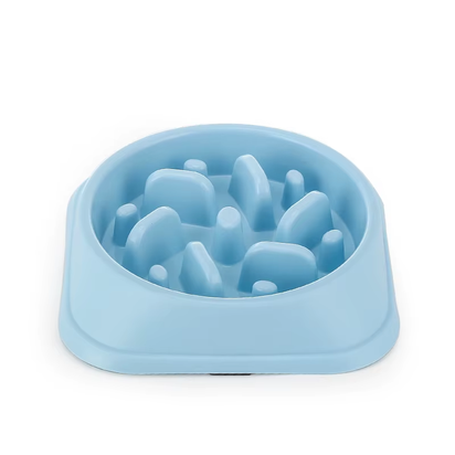 Pet Dog Slow Feeder Bowl Non Slip Puzzle Bowl Anti-Gulping Pet Slower Food Feeding Dishes Dog Bowl for Medium Small Dogs Puppy