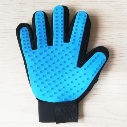 Pet Grooming Glove for Cats and Dogs - Deshedding Brush and Massage Tool for Bathing and Hair Removal