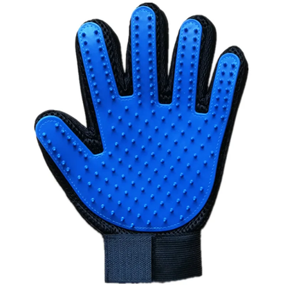 Pet Grooming Glove for Cats and Dogs - Deshedding Brush and Massage Tool for Bathing and Hair Removal