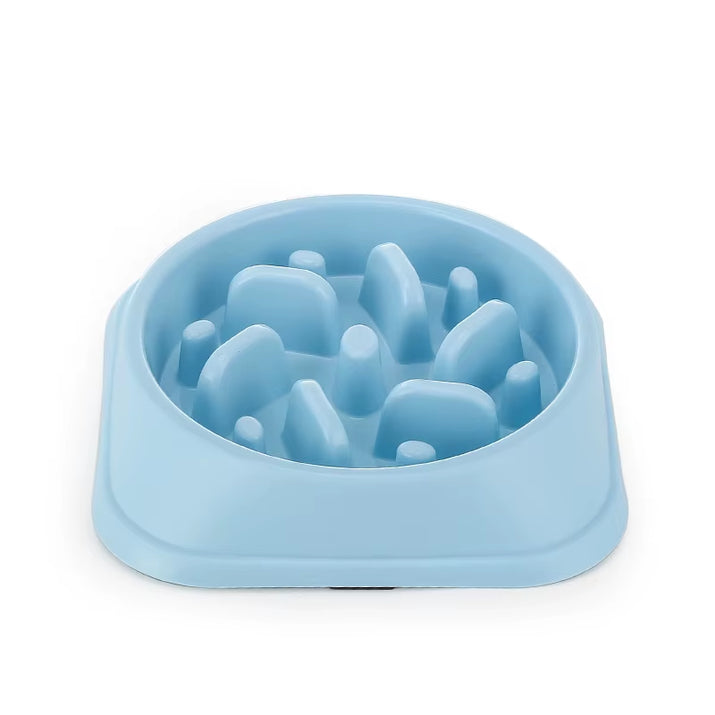 Pet Dog Slow Feeder Bowl Non Slip Puzzle Bowl Anti-Gulping Pet Slower Food Feeding Dishes Dog Bowl for Medium Small Dogs Puppy