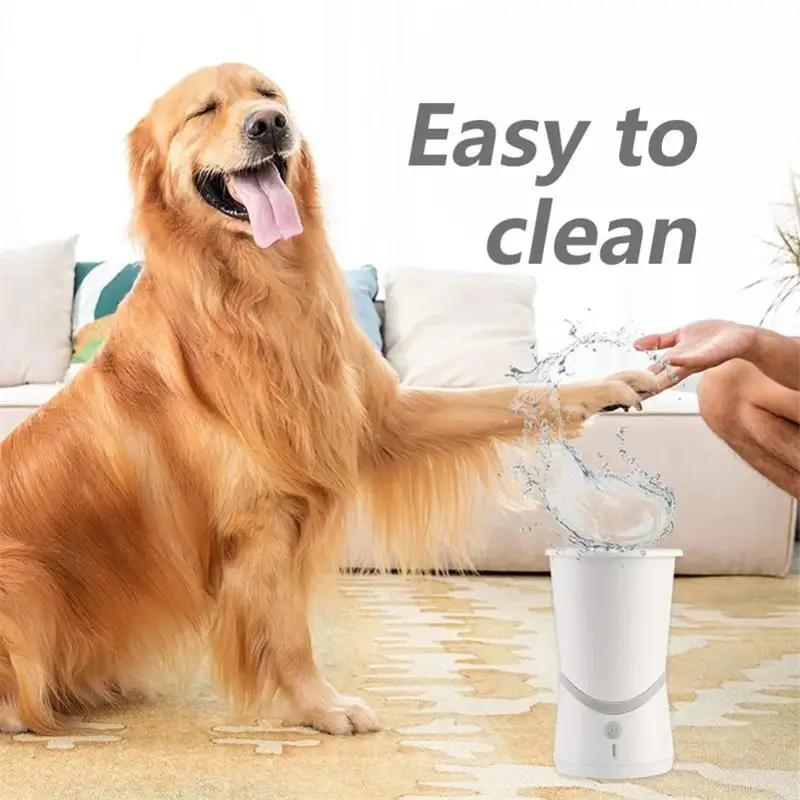 Portable Automatic Dog Paw Cleaner - Silicone Foot Washer Cup for Small and Medium Dogs