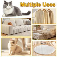 Pet Hair Removal Glove for Cats & Dogs, Reusable Magic Brush Pet Hair Remover Tool for Laundry, Couch, Carpet, Car Seat