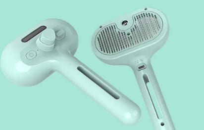 Cuddtail Tangle-Free Pro™ – 3-in-1 Pet Grooming Spray Comb