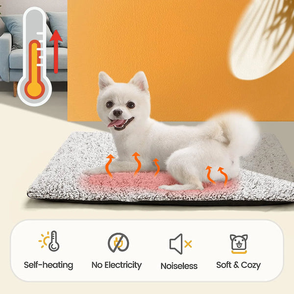CuddTail™ Self-Heating Pet Mat & Anti Pee Mat