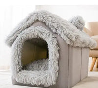 CuddTail™ Pet Bed – Soft Cozy Sleeping Nest for Cats & Dogs, Perfect for Year-Round Comfort