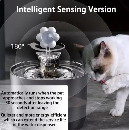 CuddTail™ Pet Water Dispenser – Automatic Drinking Fountain for Cats & Dogs, Fresh Hydration Made Easy