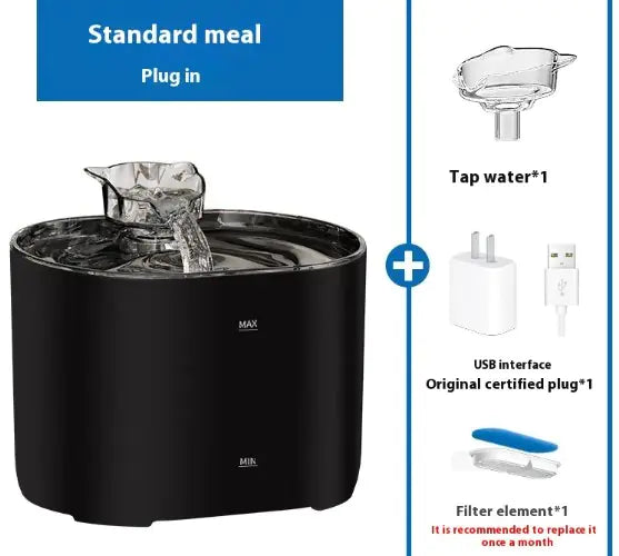 CuddTail™ Pet Water Dispenser – Automatic Drinking Fountain for Cats & Dogs, Fresh Hydration Made Easy