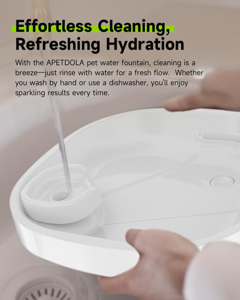 Wireless Dog Water Fountain,Battery Operated Dog Water Dispenser with Motion Sensor, 237 Oz/ 7L Cordless Fountain Water Bowl 3 Work Modes for Large Dogs Cats Multi-Pets - FP30