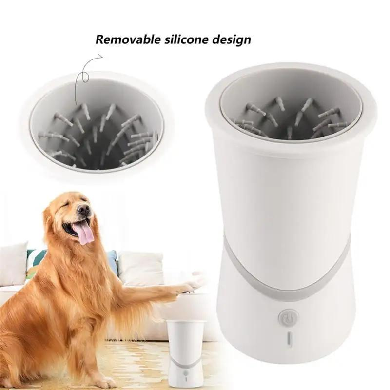 Portable Automatic Dog Paw Cleaner - Silicone Foot Washer Cup for Small and Medium Dogs