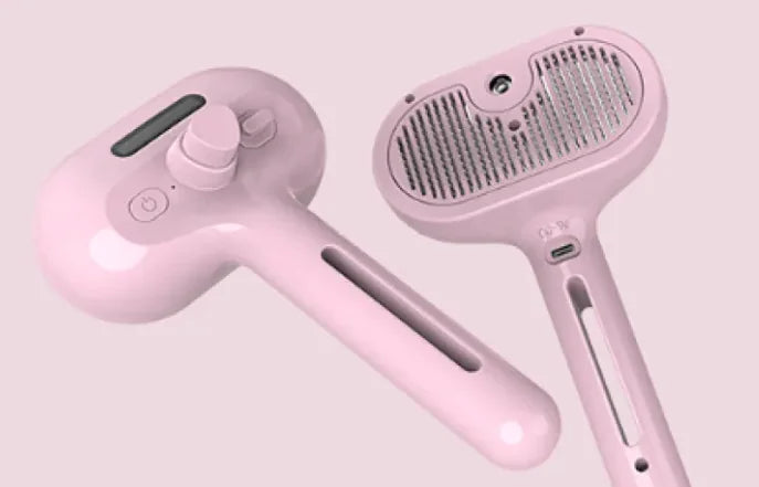 Cuddtail Tangle-Free Pro™ – 3-in-1 Pet Grooming Spray Comb